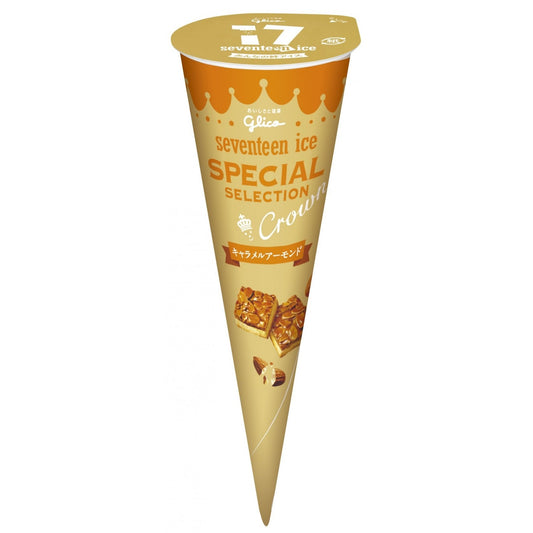 [Glico][Seventeen Ice Special Selection Caramel Almond]