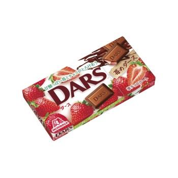 [Morinaga][DARS Milk Chocolate with Strawberry]