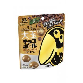 [Morinaga][Large Chocolate Ball Peanut Craft Coffee Style]