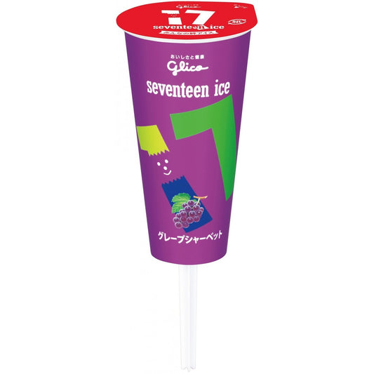 [Glico][Seventeen Ice Grape Sherbet]