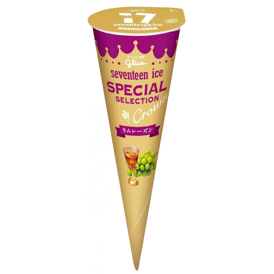 [Glico][Seventeen Ice Special Selection Lamb Raisin]