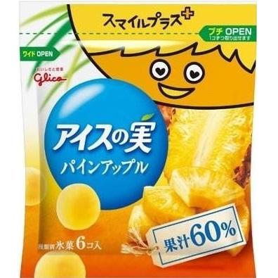 [Glico][Smile Plus Ice Fruit Pineapple]