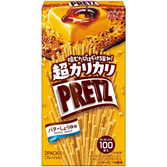 [Glico][Pretz Super crispy pretz butter soy sauce flavor]