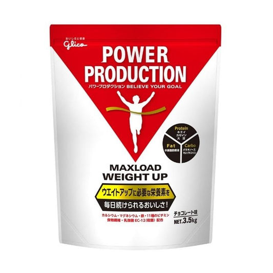 [Glico][Power Production Protein Maxload Weight Up 3.5kg]